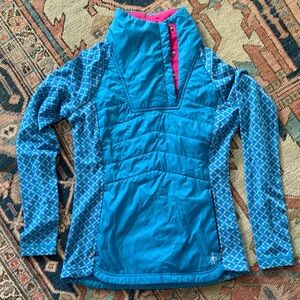 Smartwool Teal & Magenta Women's Pullover